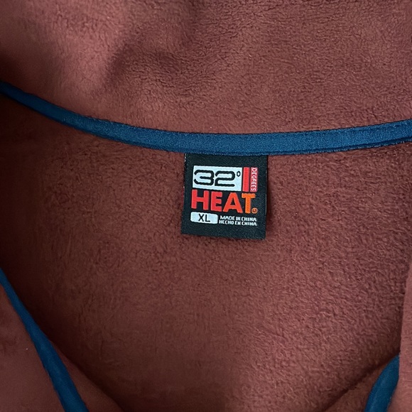 32 degrees Men’s Quarter Snap Front Soft Fleece Casual Pullover Top. - Picture 9 of 12